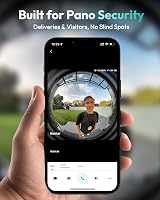 BOTSLAB 5MP Wireless Video Doorbell Camera 150-Day Battery 32GB SD Card WiFi view 2