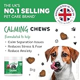 BUGALUGS Calming Treats for Dogs 120 Chews Stress Anxiety Travel Barking view 2