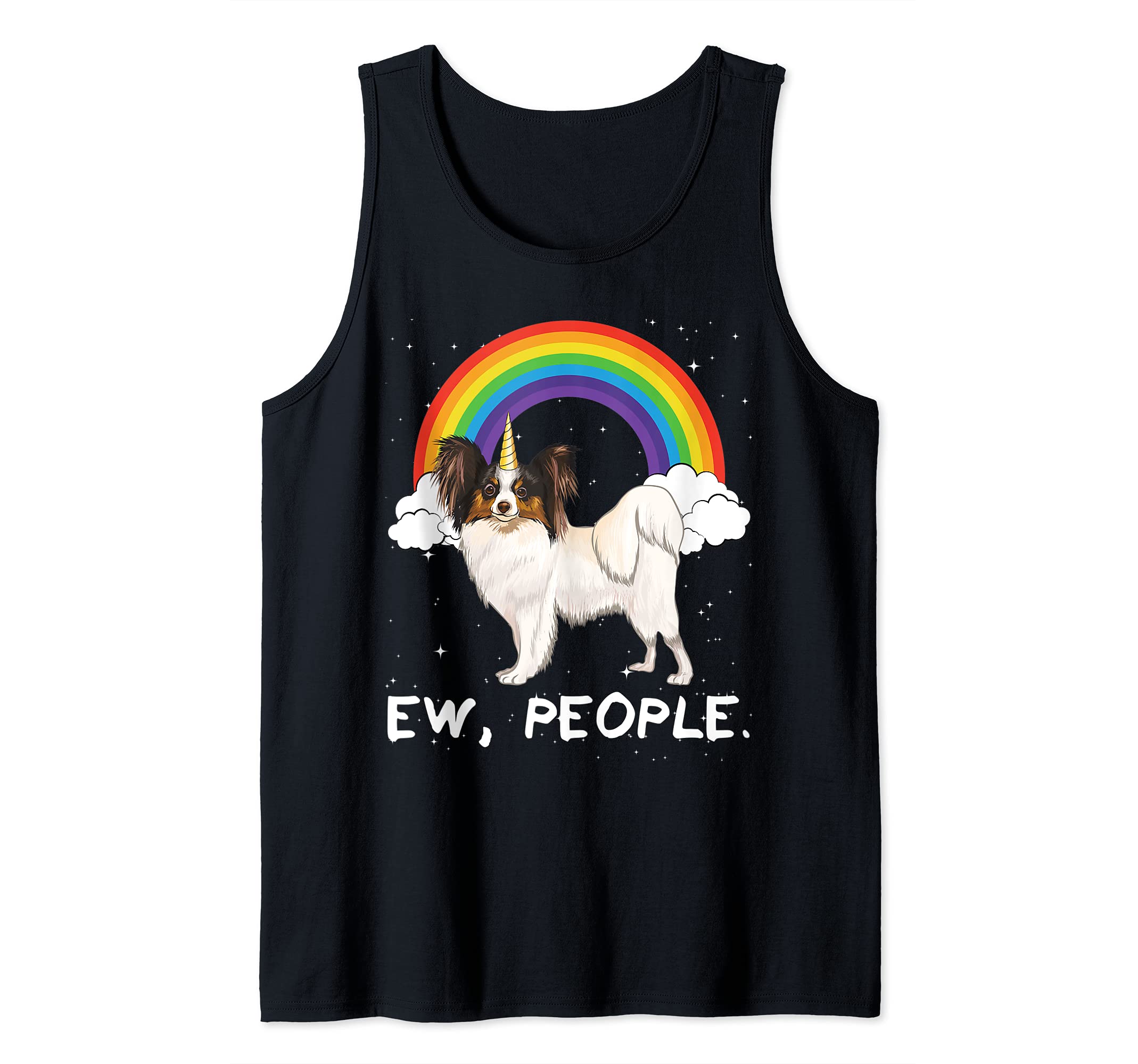Rainbow Soft Coated Wheaten Terrier Ew People Unicorn Dog Tank Top