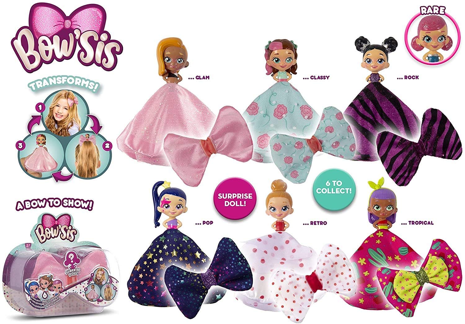 IMC Toys Bow'Sis Doll Pack (IMC Toys 92846IM) Assorted Color/Model