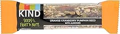 KIND Seeds Fruit & Nuts Snack Bar, Orange Cranberry | 5g Protein, High Fiber, Gluten Free Bars, 1.4 OZ, 1 Count