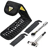 Topeak Ratchet Rocket, Lite DX+ or Essential, Lightweight Ratchet Tool Set with Bits and Carry Bag