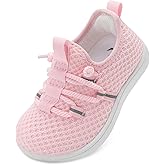 L-RUN Toddler Shoes Barefoot Boys Girls Wide Walking Shoes Kids Zero Drop Minimalist Slip on Tennis Sneakers Outdoor