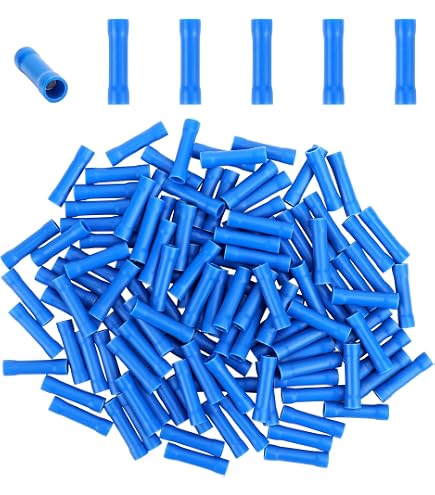 MVP 150 Mixed Uninsulated Parallel Butt Splice Wire Connectors 10 22 Awg Gauge