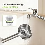 Bonsenkitchen Hand Blender 300W 2-Speed Immersion Stick Blender White view 6