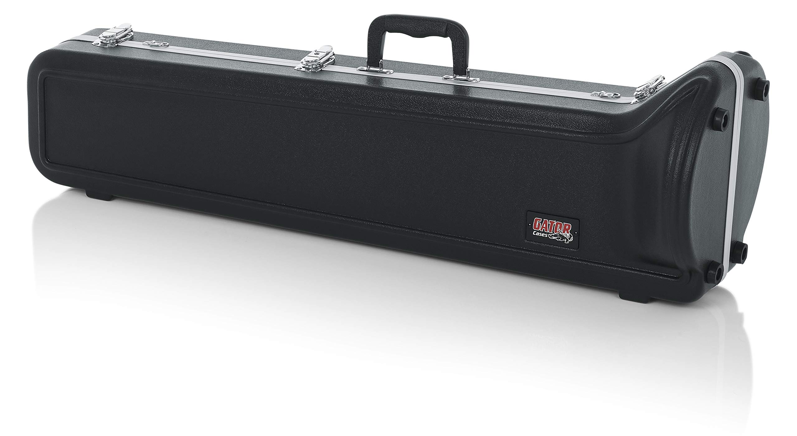 Gator Cases Lightweight Molded Trombone Case with Locking Latch and