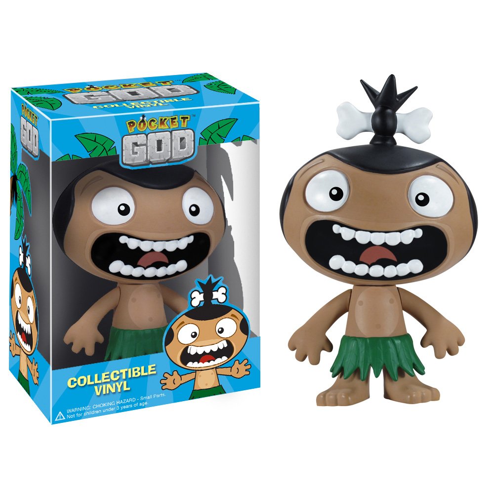FUNKO: Pocket God Screaming Pygmy Vinyl Figure