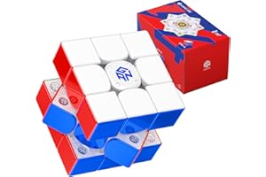 CuberShop GAN i4 MagLev UV Coated Smart 3x3 Speed Cube Magnetic, Kids & Adults, 0-Loss Hall Sensor Tracking, Intelligent Time