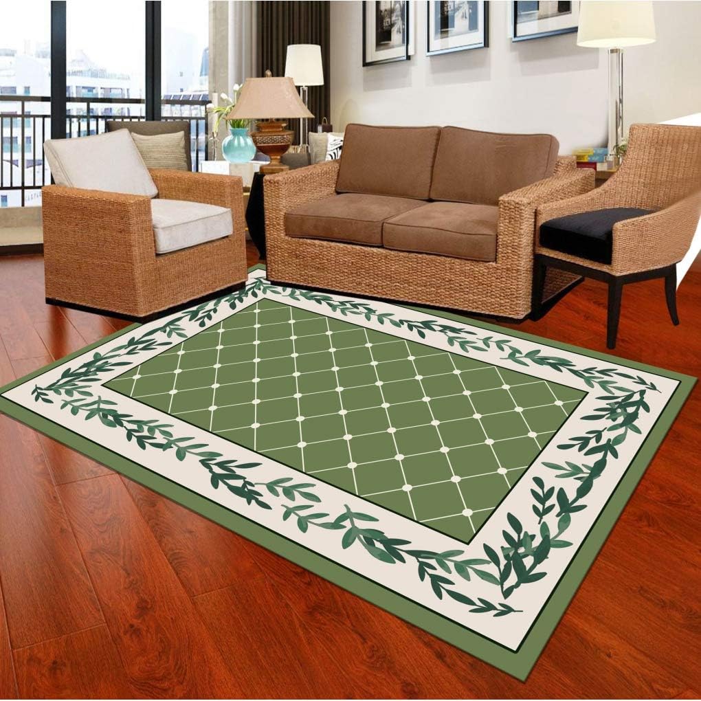 Nordic Carpets for Living Room Anti-Slip Office Chair Floor Mats Flannel Carpets for Children Bedroom Rug