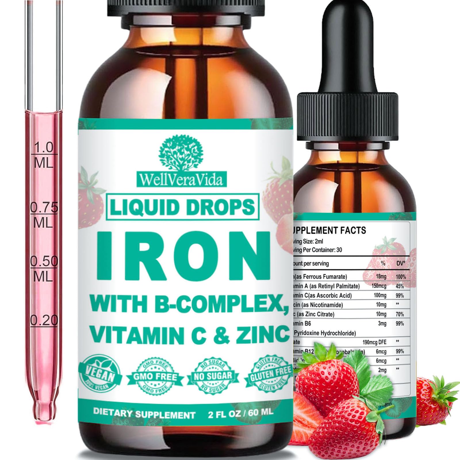 Iron Liquid Drops