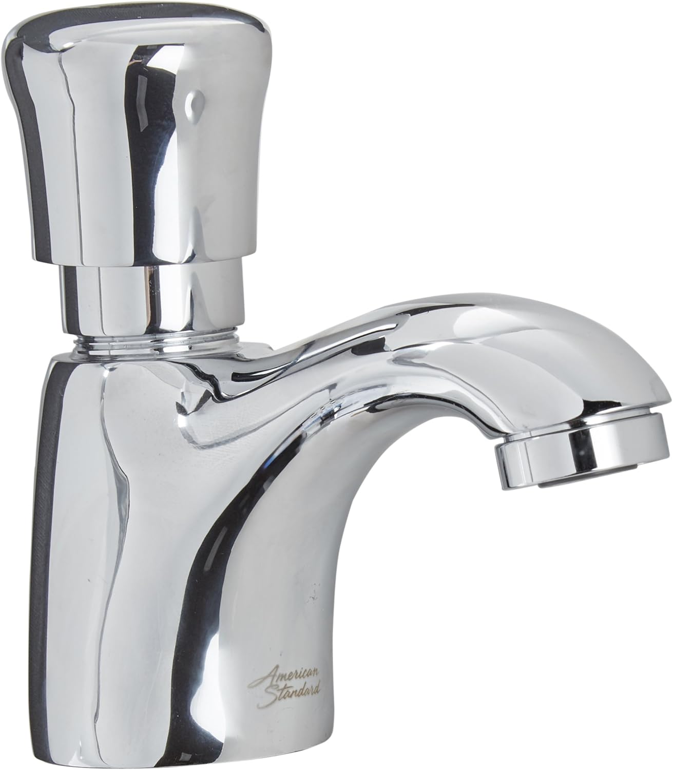 American Standard 1340M107.002 Pillar Tap Metering Faucet with Extended Spout.5 GPM, Touch On