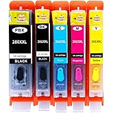 OmniVoltis 280XL 281XL RefillableInk Cartridges Compatible for TS702 TS702a for PIXMA TR8620 TR8620a TR8520 TS6120 TS6220 TR7520 TS8120 TS8220 TS9120 TS9520 TS9521C