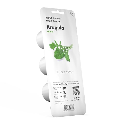 Emsa M5261600 Cápsula de sustrato Click and Grow Rucola, paquete ...