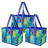 DURASACK Grocery Tote Bag 3-Pack All-Purpose