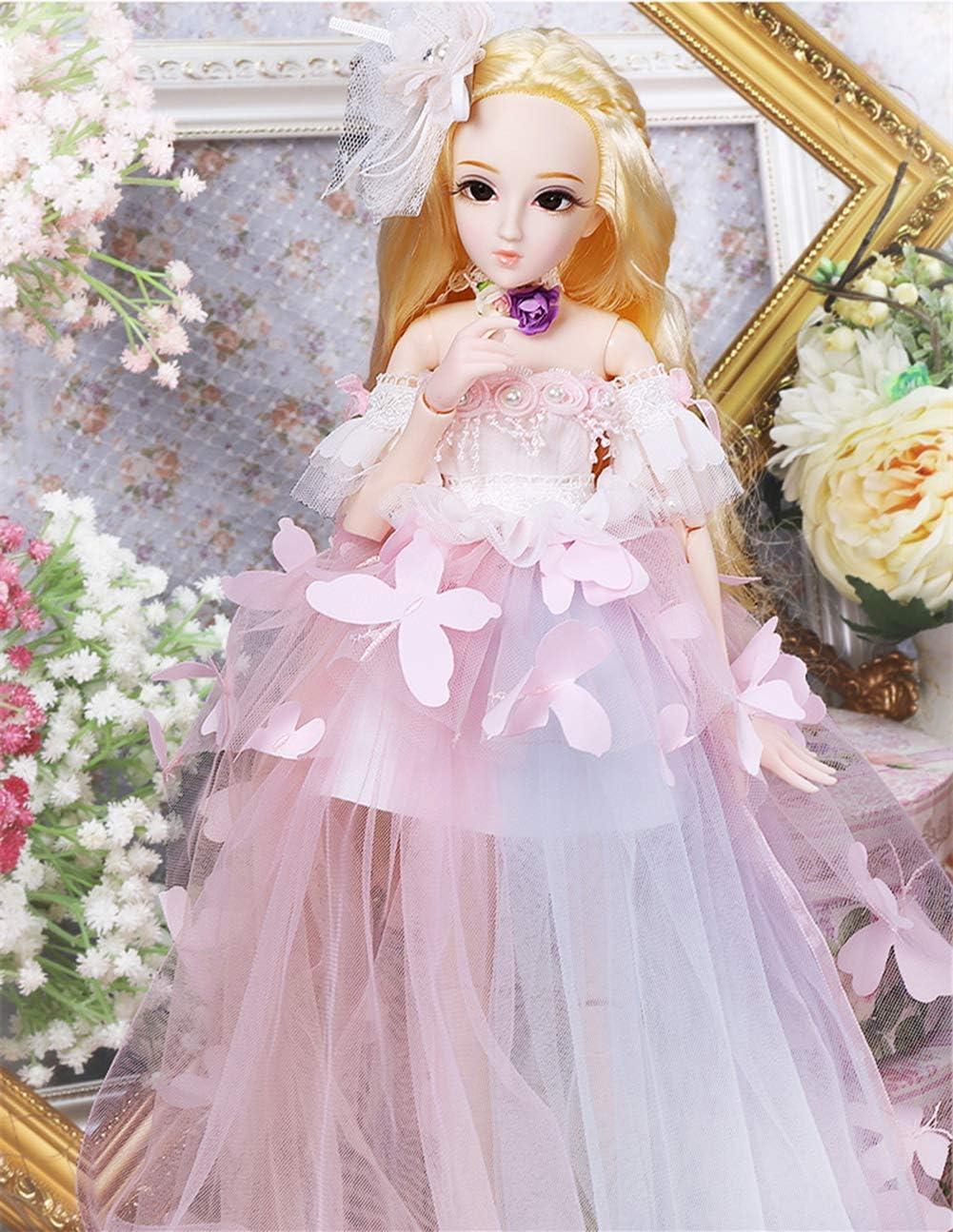 Fortune Days Original Design 18 inch Dolls(with Gift Box), Diary Queen Series 26 Joints Doll, Best Gift for Girls (Winnie)