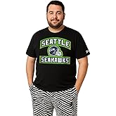 Zubaz NFL Teams Men's Short Sleeve Vibrant Team Colors Graphic T-Shirt (Small - 5XL)