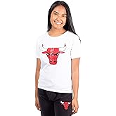 Ultra Game Women's NBA Official Soft Vintage Distressed Graphics T-Shirt