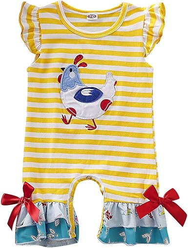 matching rompers for sisters