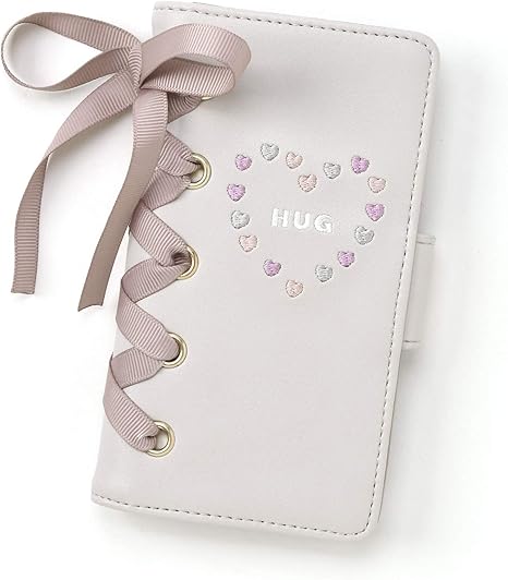 Amazon マジェスティックレゴン Majestic Legon ハートhugモバイルケース なし グレー ファッション小物 通販