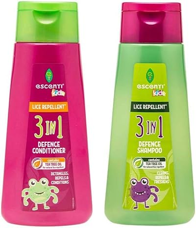 Escenti Tea Tree Childrens Lice Defence Shampoo & Conditioner 300ml