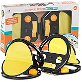 BSROBOTIC Velcro Toss and Catch Game Set, 2024 Upgrade with Launchers and 2 Balls, Outdoor Games for Kids Aged 3-12, Beach Paddle Ball Set for Yard, 2pc