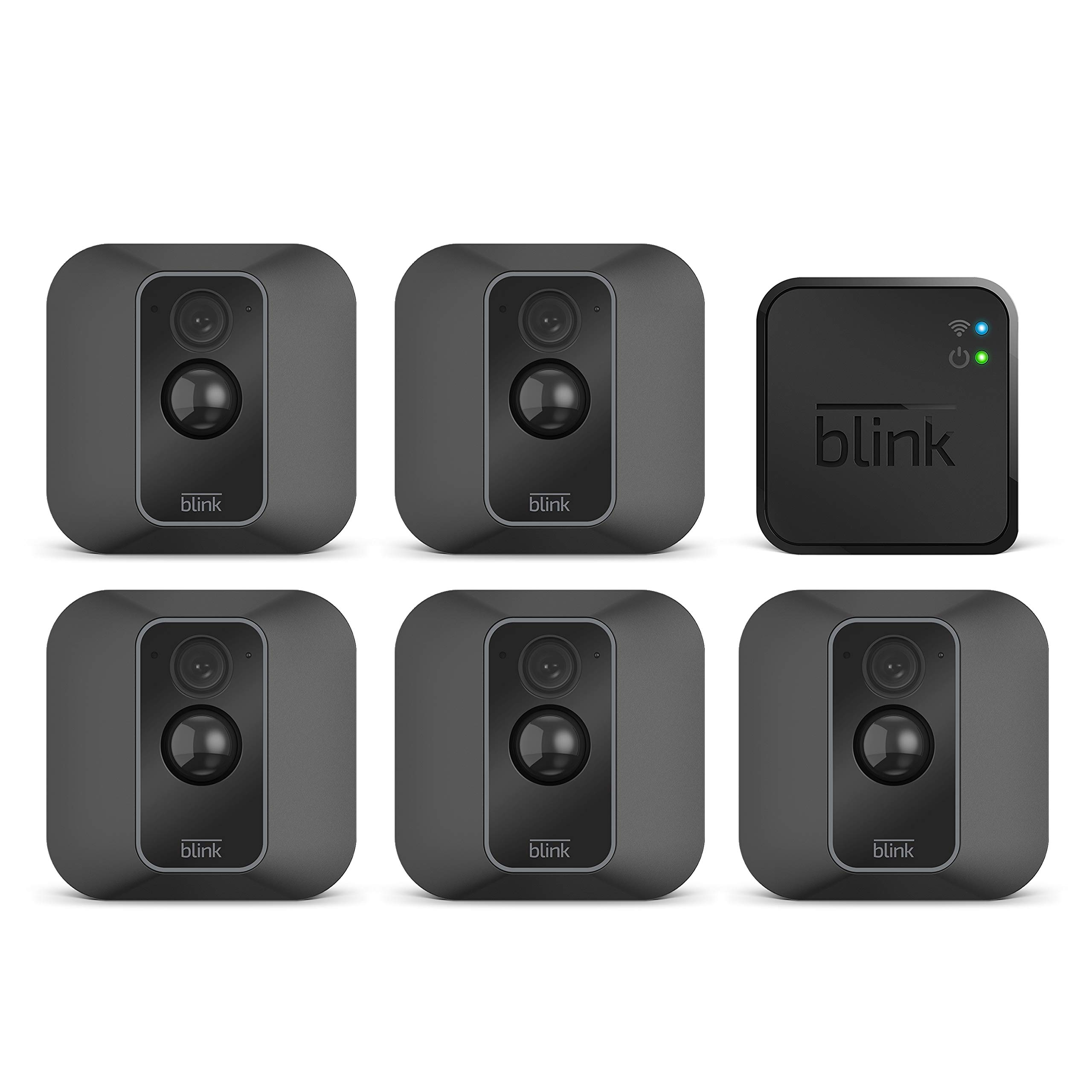 Blink XT2 (2nd Gen) | Outdoor/Indoor Smart Security Camera with Cloud Storage, 2-Way Audio, 2-Year Battery Life | 5-Camera System