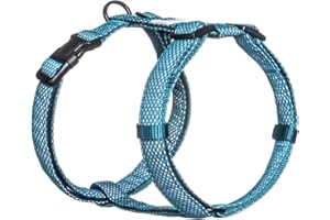 Embark Pets Dog Harness, Illuminate Reflective, Medium, Blue, No-Pull