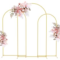 Support Déco Mariage Réglable 6x3 M - Structure Métal - Pour Fond Photo, Décoration Fleurs, événements - 10