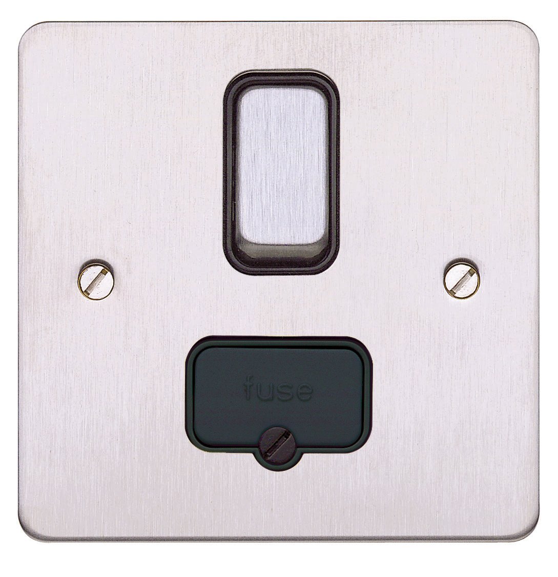 MK Edge K14941BSSB 13A Double Pole Switched Connection Unit