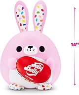 Snackles Easter Bunny 35 cm Series 2 Plush by ZURU Jelly Belly Brand view 3