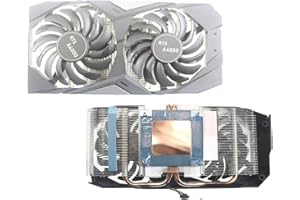 Heatsink Fan ， Compatible for Quadro ，RTX A4000 ，Graphics Video Card Heatsink Fan A4000 Fan(Dual Fan Version)