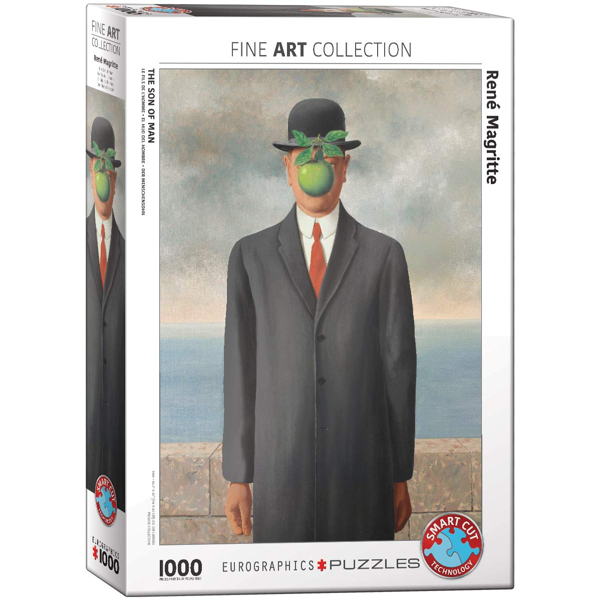 Eurographics 6000-5478 Son of Man by Rene Magritte Puzzle, Various, 48 x 68 cm