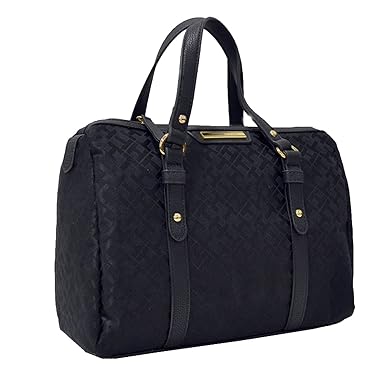 Tommy Hilfiger Tommy Hilfiger Womens Satchel Armbag - Black