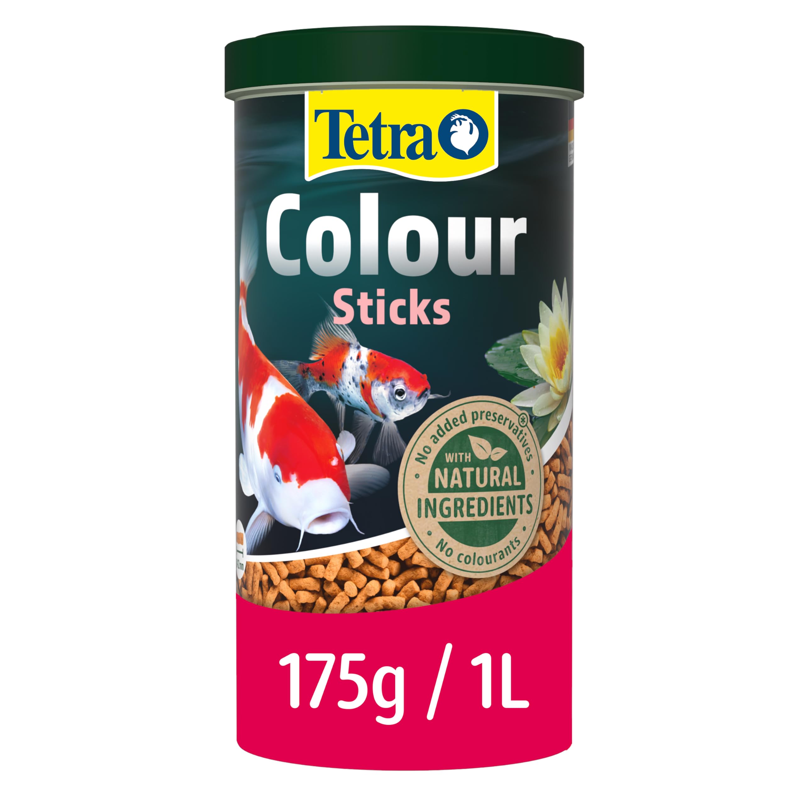 Tetra Pond Fish Food Colour Sticks 175g - with carotenoids for enhanced colour