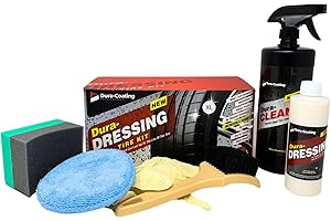 DURA-COATING TECHNOLOGY Dura-Dressing Total Tire Kit XL (2-3 Cars/1 Large Truck)