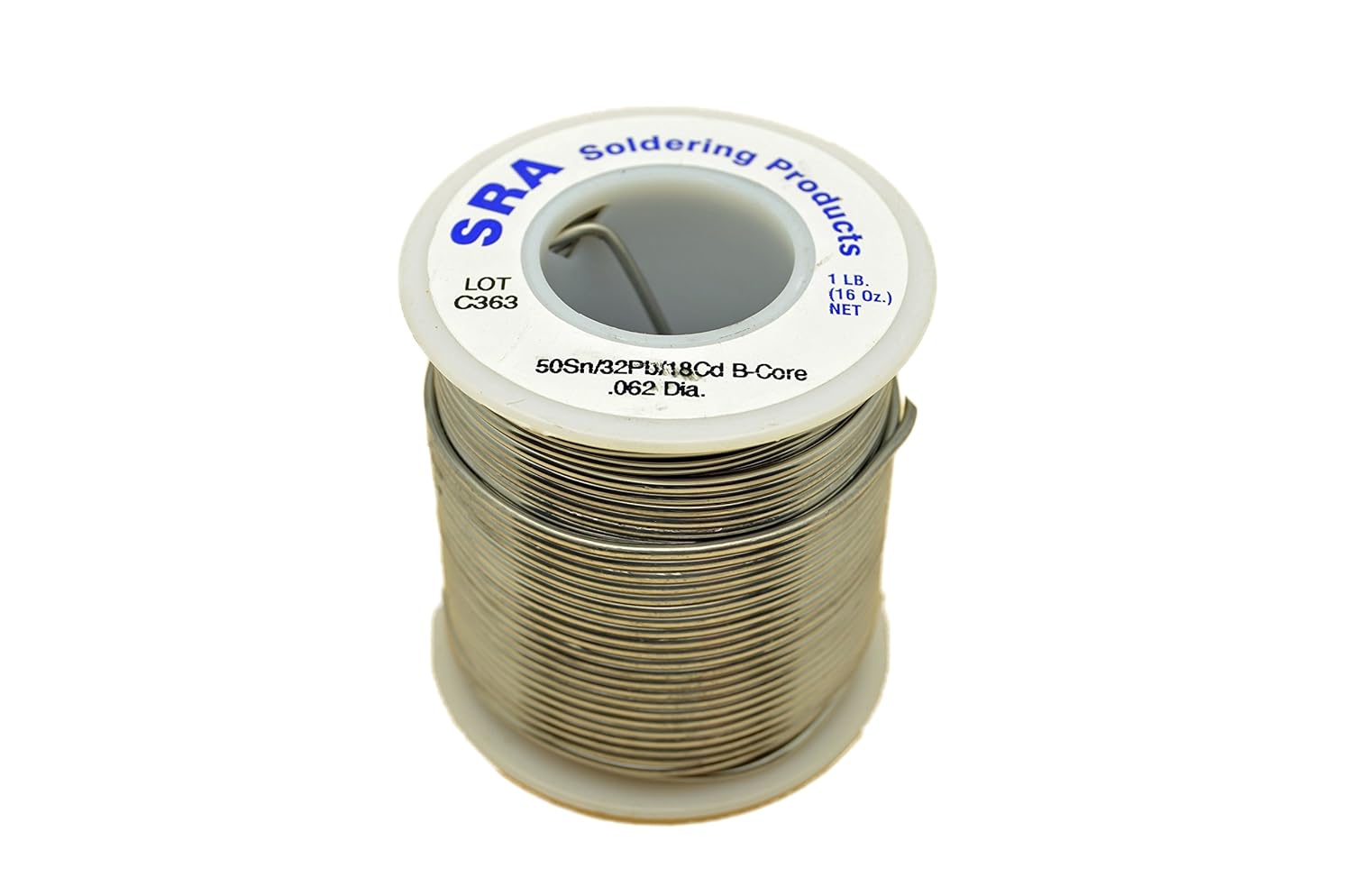 Solder Industrial & Scientific SRA Soldering Products WBCL/M32 Acid Flux Core Low Melt Solder 50