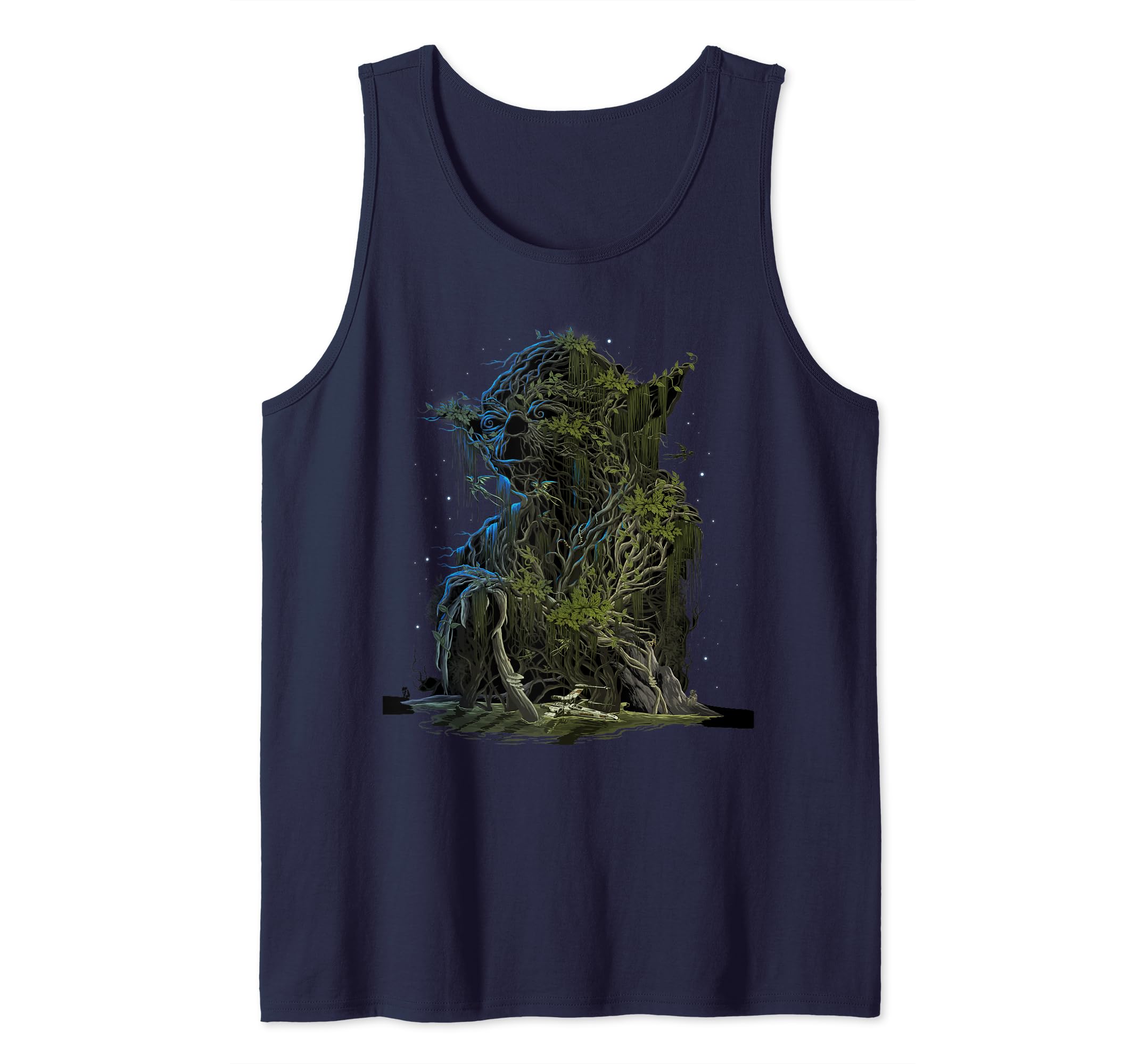 Star Wars Earthy Yoda Tank Top