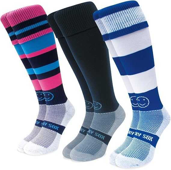 WackySox Saver Pack Blues Brothers Rugby Hockey Socks Amazon.co.uk Clothing