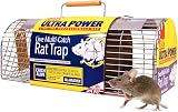 The Big Cheese Free to Go Multi-Catch Rat Cage Trap 40.8 x 17 x 16 cm