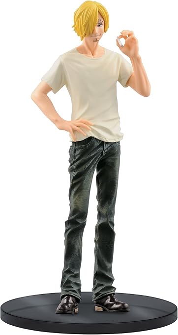 Banpresto One Piece 6 7 Inch Sanji Figure B Jeans Freak Series Volume 8 Bandai America Incorporated Black Jeans Grown Up Toys Action Toy Figures