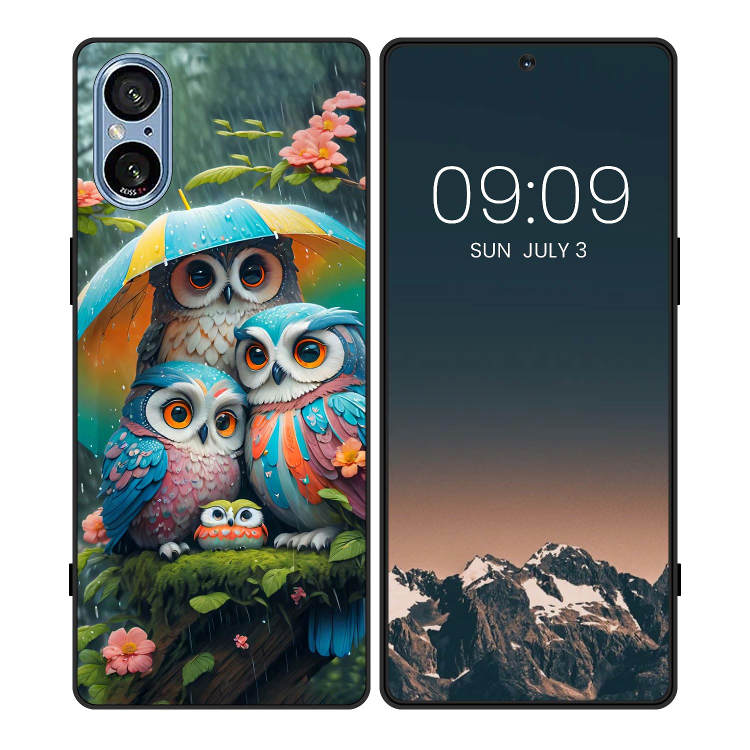 WUACYEAMING for Sony Xperia 5V 2023 Cute Case,Soft