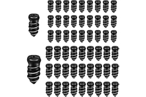 60pcs Tire Repair Nails, Rubber Screw Tire Plugs Self-Service Vacuum Nail Kit Tires Quick Puncture Repair Tools for Auto Moto
