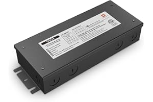 24V DC LED Driver 200W - Quiet Electronic LED Driver 24v DC Power Supply Transformer - Dimmable LED Driver Compatible with Lutron, Leviton Dimmer - LED Power Supply Ideal for LED Strip Lights – Dysmio