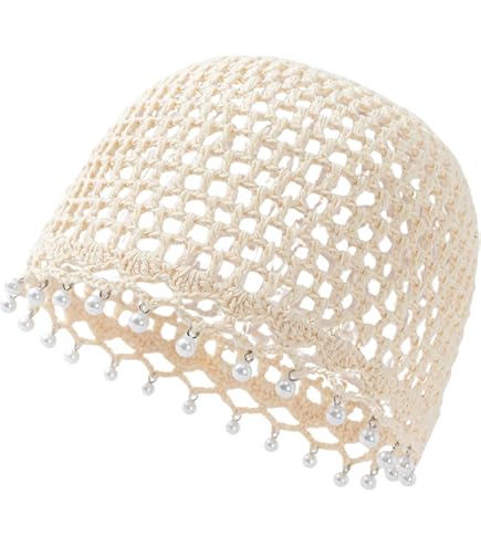 AKONNAS Knit Kufi Hats Crochet Beanie Skull Caps Solid Colors