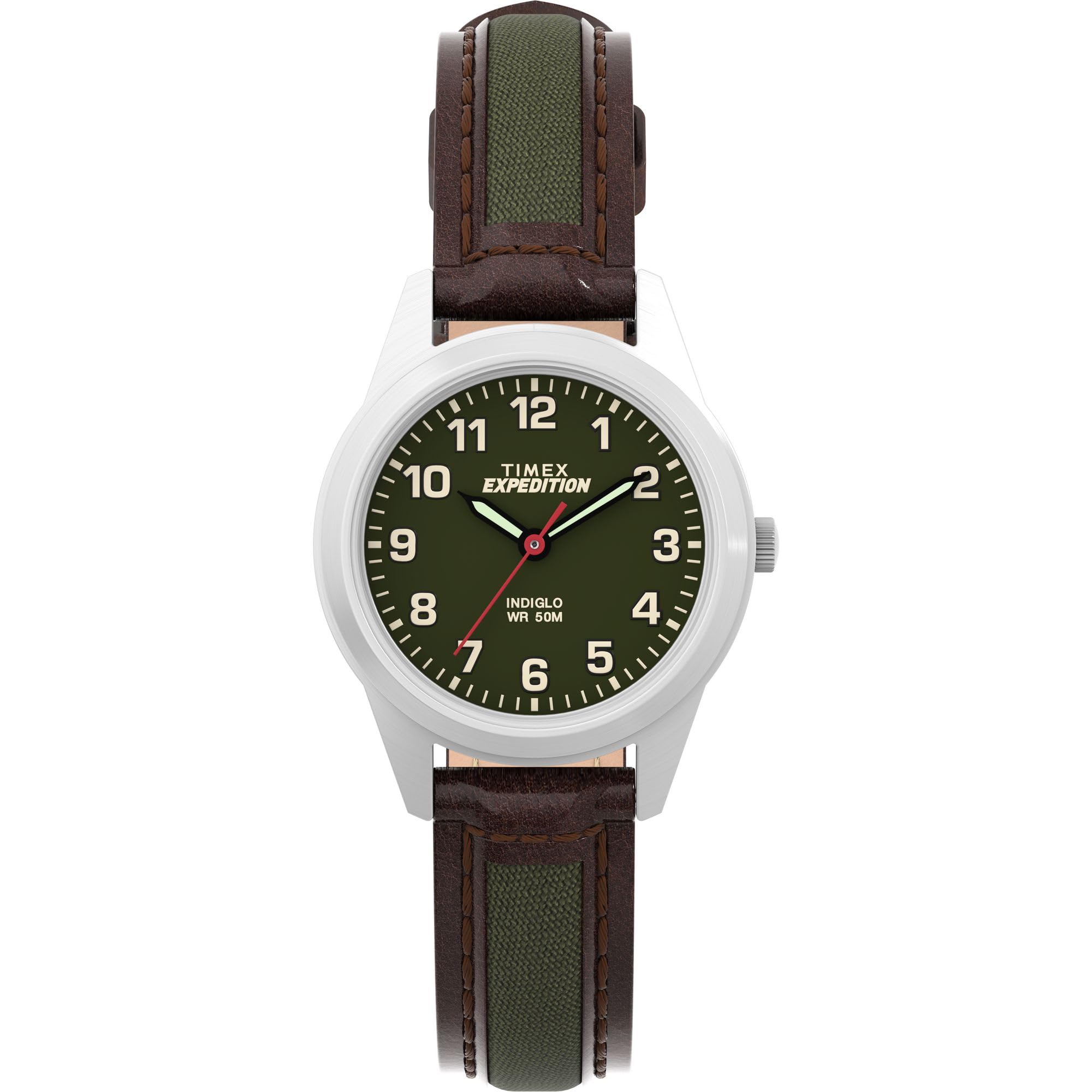 Timex Expedition Field Mini Women's 26mm Leather Strap Watch TW4B12000