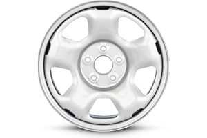 ROAD READY WHEELS For 09-15 Honda Ridgeline 09-15 Pilot 17 Inch Painted Silver Steel Rim - OE Direct Replacement - Road Ready SUV Wheel
