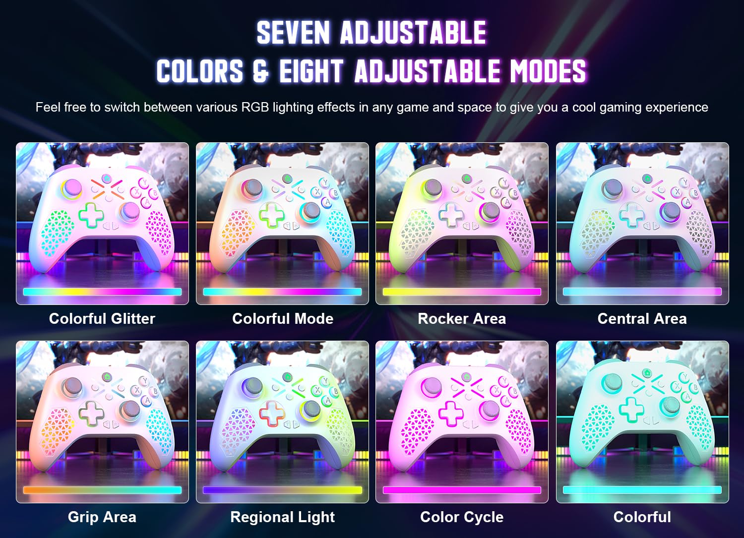 Gamrombo Wireless Gaming Controller Replacement for Xbox One, Xbox Series X|S, Xbox One S|X Controller with Hall Triggers, Hall Joysticks, Adjust RGB Light, Marco, Turbo, Audio Jack - Need to upgrade