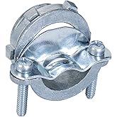 Sigma Engineered Solutions 49663 ProConnex Nm/Se Clamp Type Connector Conduit Fitting, 1-Inch, Gray