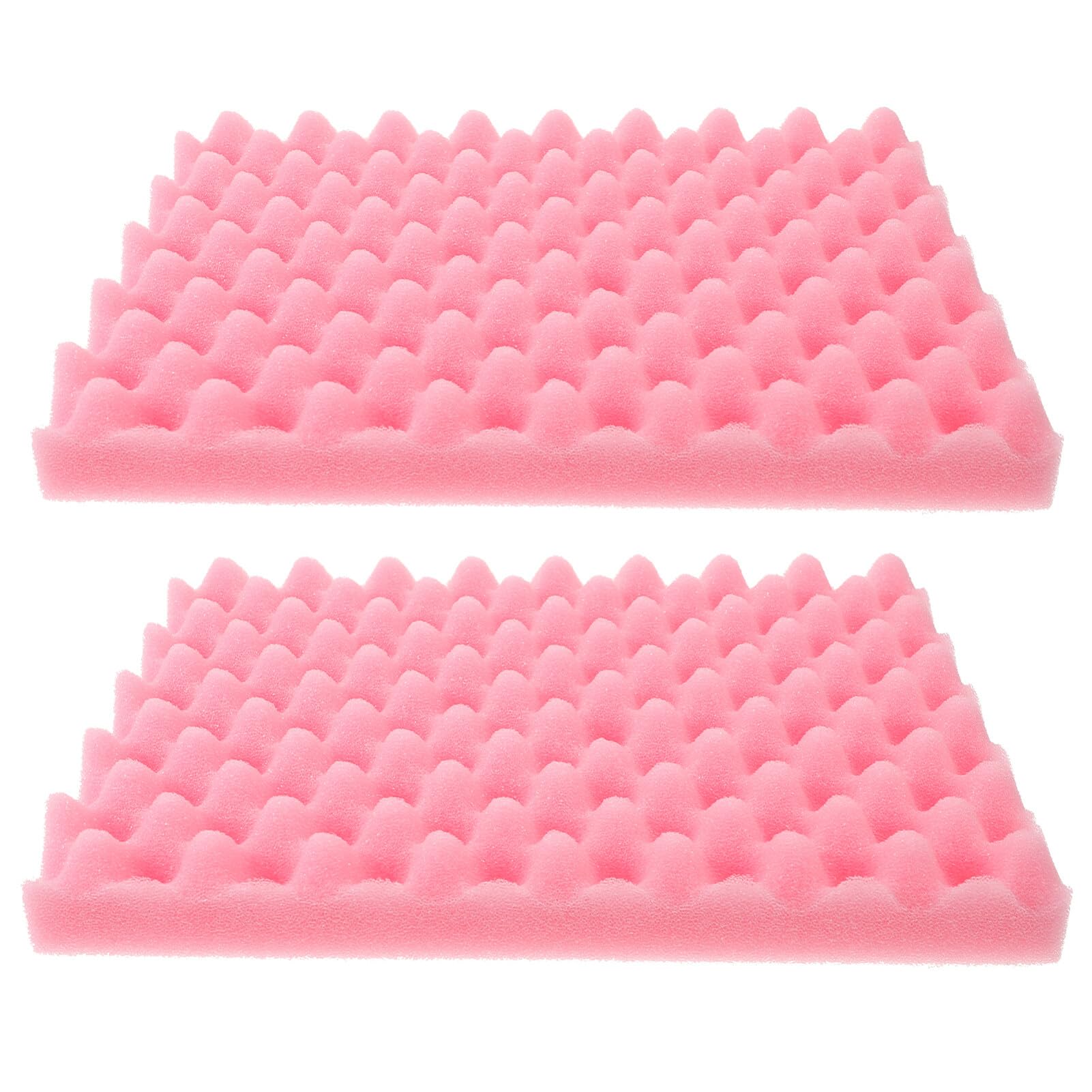 Luxshiny Modelling Chocolate 2 Pcs Fondant Shaping Sponge Pad Sugar Gum Paste Modeling Foam Trays Wave Sponge Mat Cake Decorating Tools for Kitchen Baking DIY Sugarcraft Fondant Tools