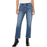 Liverpool Womens Kennedy Mid-Rise Crop Straight Vintage Denim
